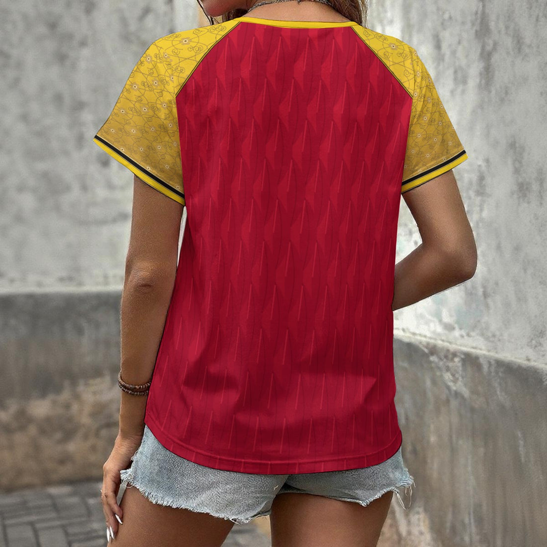 La Belge — T-shirt femme col V